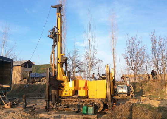 Ein guter Preis. Tiefes Loch-Wasser-Brunnenbohrungs-Anlagen-Maschine der Raupen-JK300 Online